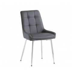 WOF Archer Grey PU Dining Chair