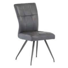 WOF Kabana Faux Leather/Fabric Dining Chair