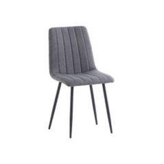 WOF Lara Grey Fabric Dining Chair