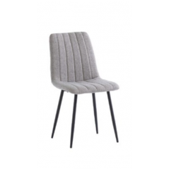WOF Lara Silver Fabric Dining Chair
