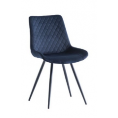 WOF Mabel Deep Blue Dining Chair