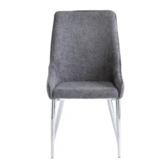 WOF Rhone Graphite Textured Fabric Dining Chair
