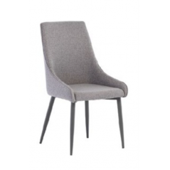 WOF Rimini Mineral Grey Fabric Dining Chair