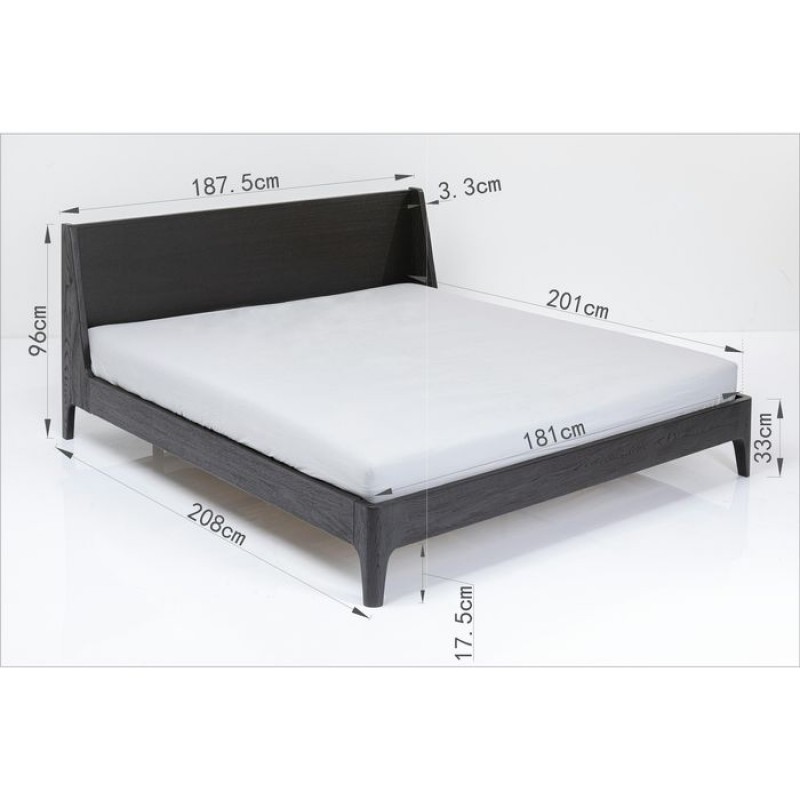 Wooden Bed Milano 180x200