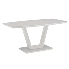 WOF Venice White 1.6M Dining Table