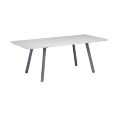 WOF Athens Light Rhine 1.6M Extending Dining Table