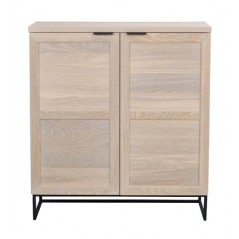 RO Everett cabinet 105 wooden door ww oak/black