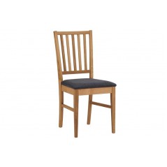 RO Filippa chair oiled oak/grey fabric seat