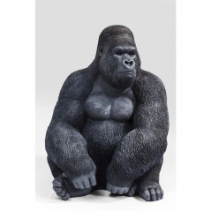 Deco Object Monkey Gorilla Side XL Black 76cm