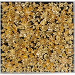 Deco Frame Gold Flower 60x60cm
