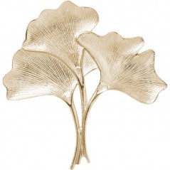 Wall Decoration Ginkgo Gold Small