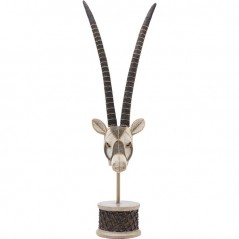 Deco Object Antelope Head Pearls 79