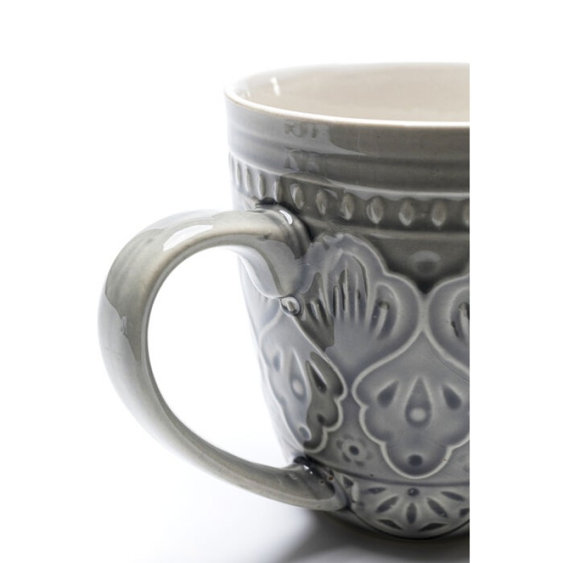 Mug Sicilia Mandala Grey 10cm