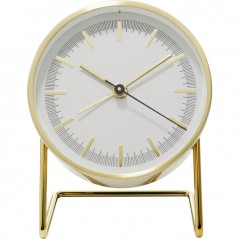 Alarm Clock Levin Gold 10x12cm
