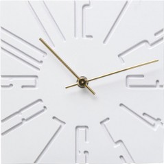 Wall Clock Cubito White 19x19cm