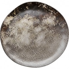 Plate Savannah Brown/Grey Matt Ø20cm