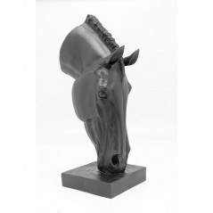 Deco Object Horse Face Black 72cm
