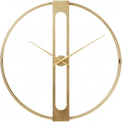 Wall Clock Clip Gold Ø107cm