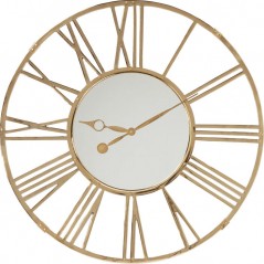 Wall Clock Giant Gold Ø120cm