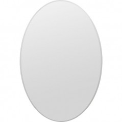 Mirror Jetset Oval Silver 94x64