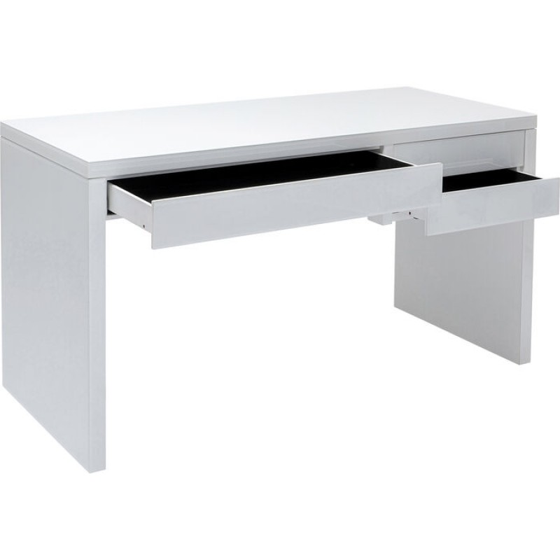 Desk Luxury Push White 140x60cm