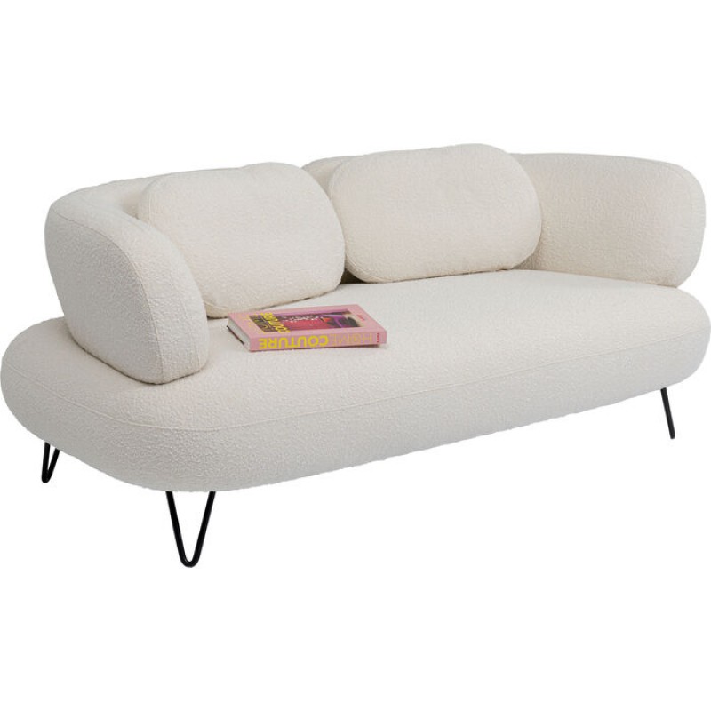 Sofa Peppo 2-Seater White 182cm