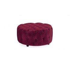 VL Darby Round Footstool - Berry