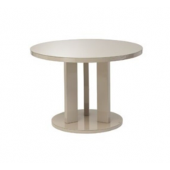 WOF Ellie latte 1.07M Round Dining Table