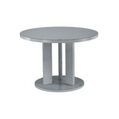 WOF Ellie Grey 1.07M Round Dining Table