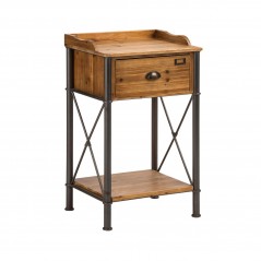 PHW Foundry 1 Drawer Table
