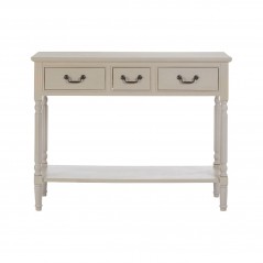 PHW Heritage 3 Drawer Console Table