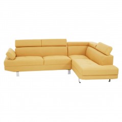 PHW Hanover Large Ochre Linen Sofa