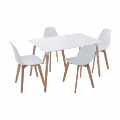 PHW Varberg Dining Set With 5Pc