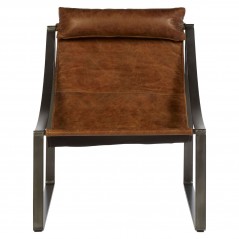 PHW Hoxton Light Brown Leather Chair