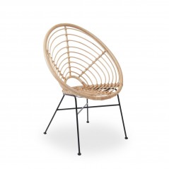 PHW Java Natural Rattan Round Chair
