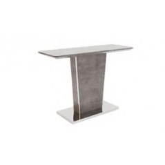 VL Beppe Console Table - Light Grey Concrete Effect