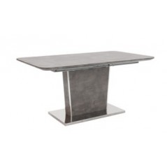 VL Beppe Dining Table Ext - Light Grey Concrete Effect 1600/2000