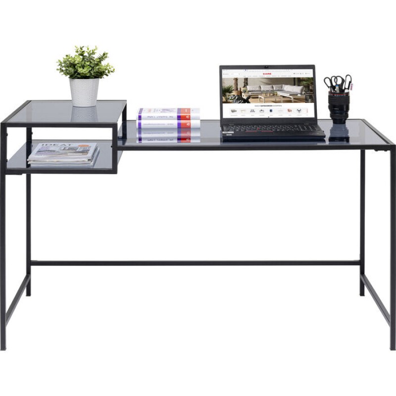 Desk Loft Black 134x60cm