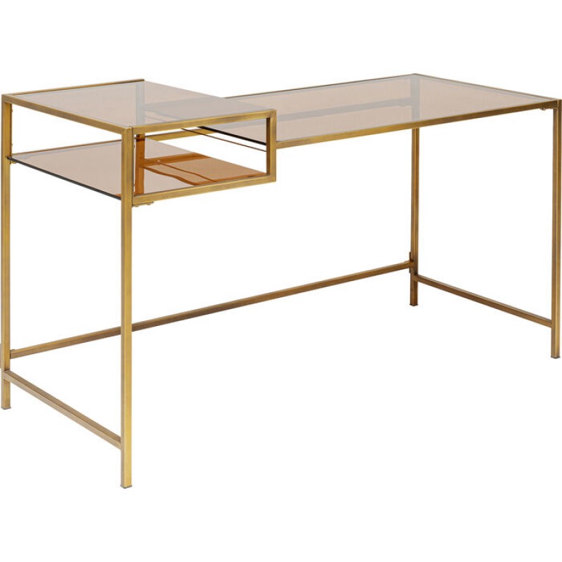 Desk Loft Gold 134x60cm
