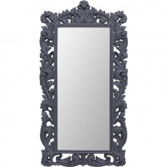 Wall Mirror Baroque Valentina Grey 100x190cm