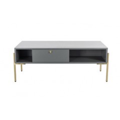 VL Madrid Coffee Table 1200 - Grey and Gold