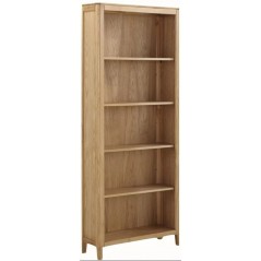 AM Dunmore Oak Tall Bookcase