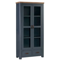 AM Treviso M Blue Display Cabinet