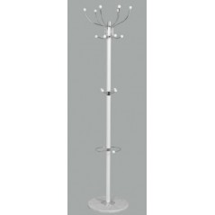 AM Hat & Coat Stand White