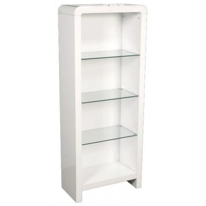 AM Clarus Bookcase White