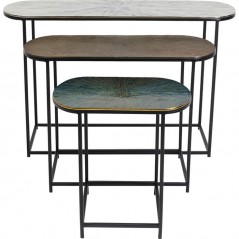 Side Table Ray Oval (3/Set)