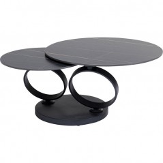 Coffee Table Beverly black 133x80cm