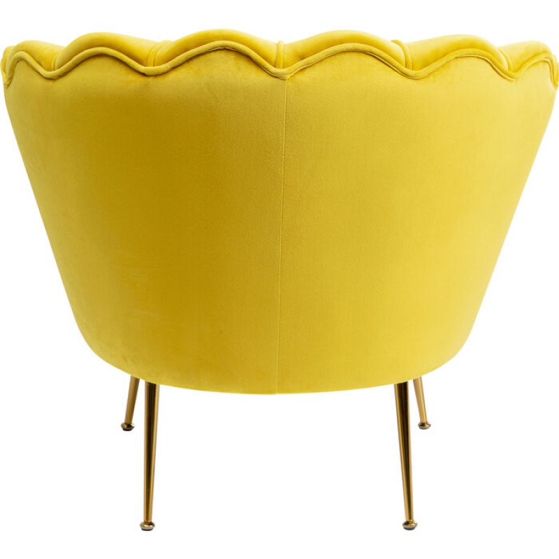 Armchair Water Lily Gold Yellow