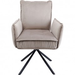 Chair with Armrest Chelsea Grey