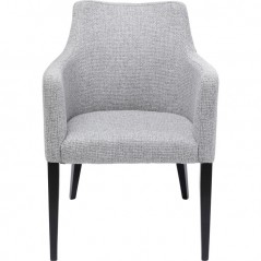 Chair with Armrest Mode Dolce Light Grey